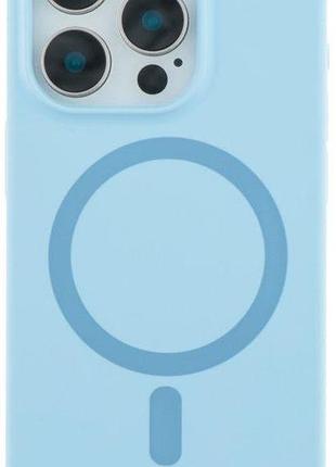 Чохол-накладка bizon для iphone 16 синій