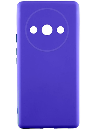 Чохол-накладка bizon android захист камери для xiaomi redmi a3 синій