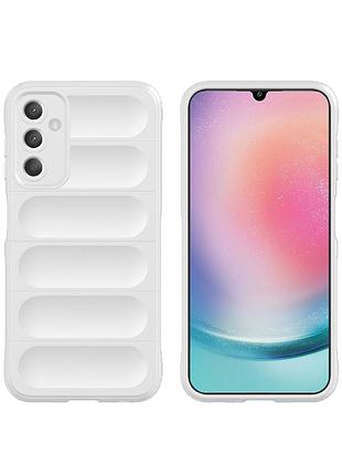Чохол-накладка cosmic magic shield для samsung galaxy a25 5g білий