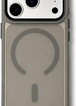 Чохол-накладка case lab nebula ring для iphone 17 pro сірий