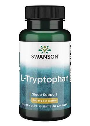 Swanson l-tryptophan 500 mg 60 капсул
