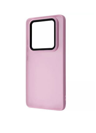 Чохол-накладка case lab nebula для xiaomi redmi note 14 pro 4g рожевий