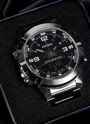 Мужские часы casio amw-870d-1a 5