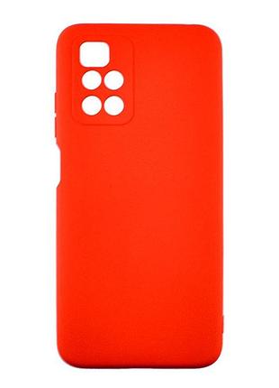 Чохол-накладка bizon android для xiaomi redmi 10 червоний