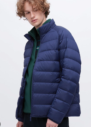 Мужской микропуховик uniqlo ultra light down jacket (3d cut)