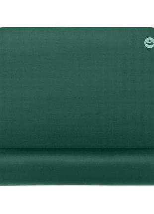 Коврик для йоги bodhi ecopro diamond xw xl темно-зеленый 200x66x0.6 см