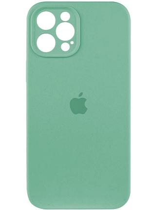Чохол-накладка silicone full aa camera protect для apple iphone 11 pro max spearmint зелений