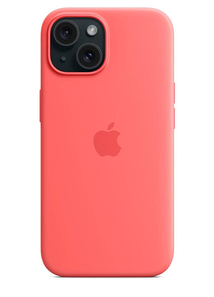 Чохол-накладка silicone case guava для iphone 15