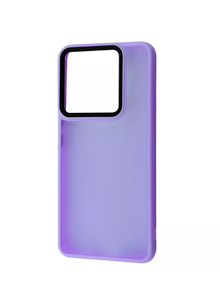 Чохол-накладка case lab nebula для xiaomi redmi 12 4g світло-фіолетовий