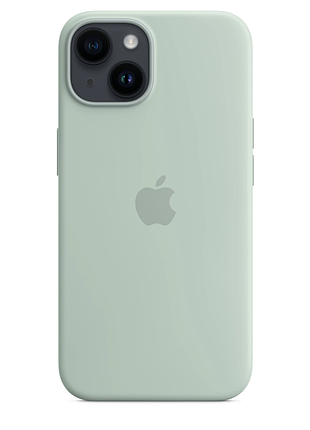 Чохол-накладка silicone case succulent для iphone 14 pro max
