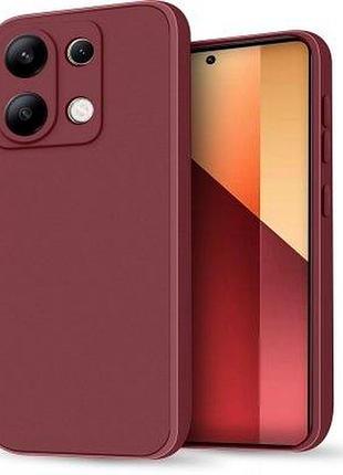 Чохол-накладка bizon android захист камери для xiaomi redmi note 13 pro 4g сливовий фіолетовий