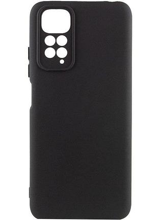 Чохол-накладка bizon android захист камери для xiaomi redmi note 11 pro 4g чорний