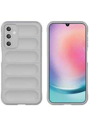 Чохол-накладка cosmic magic shield для samsung galaxy a25 5g сірий