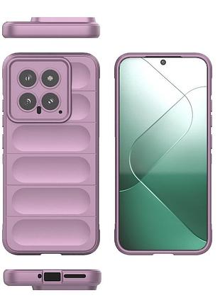 Чохол-накладка cosmic magic shield для xiaomi redmi note 14 лавандовий 2