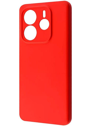 Чохол-накладка silicone case full xiaomi redmi note 14 5g червоний
