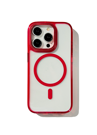 Чохол-накладка case lab premium для iphone 14 pro max червоний