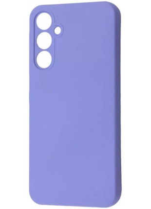 Чохол-накладка bizon silicone case full samsung galaxy a16 світло-фіолетовий