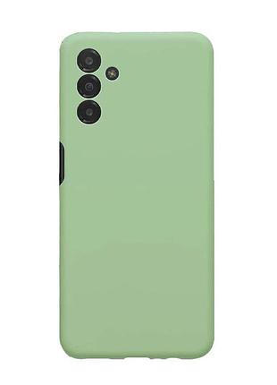 Чохол-накладка bizon android захист камери для samsung a10s зелений