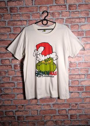 Футболка новогодняя рождественская grinch гренч