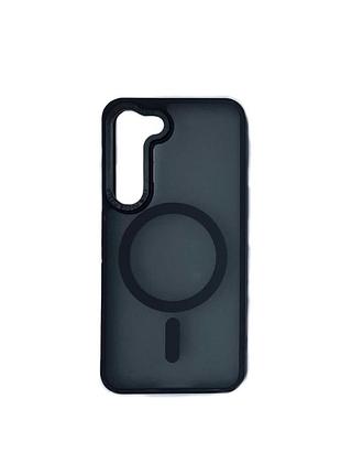 Чохол-накладка case lab skin metal для samsung s23 plus чорний