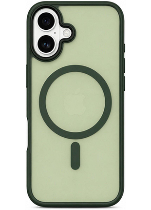 Чохол-накладка case lab nebula ring для iphone 16 зелений