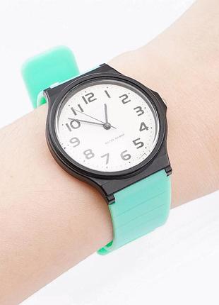Ремінець для casio mq-24 all light green 3