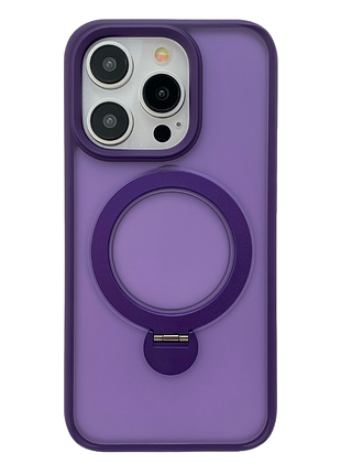 Чохол-накладка case lab ostand для iphone 15 pro фіолетовий