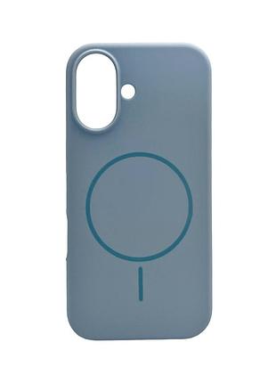 Чохол-накладка cosmic silicone magnetic для apple iphone 16 бузковий