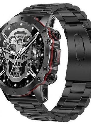 Мужские смарт, часы uwatch forest pro black.