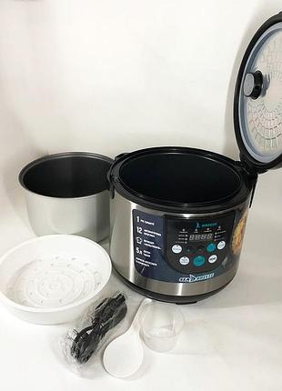 Мультиварка seabreeze sb-044 900 вт, побутові мультиварки рисоварки, електро скороварка, кашеварки sa-83 4