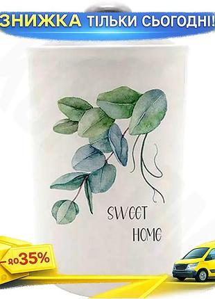 Ku банку для сипучих universal fit продуктів sweet home флора 700мл керамічна ємність для зберігання п uni2l_k