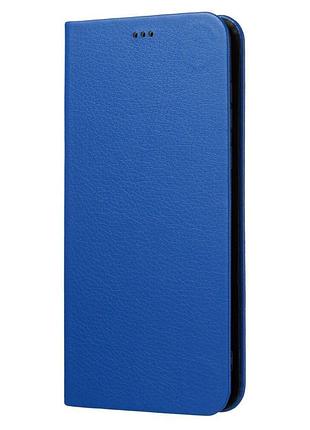 Чохол-книжка fibra для motorola g14 темно-синій