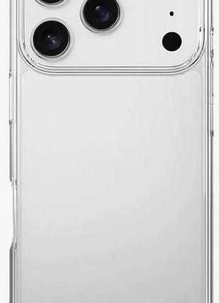 Чохол-накладка mutural qintou для iphone 17 pro прозорий