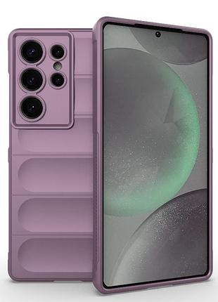 Чохол-накладка cosmic magic shield для samsung galaxy s25 ultra лавандовий