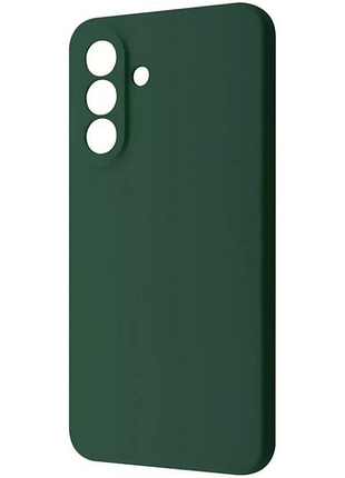 Чохол-накладка bizon silicone case full samsung galaxy a36/a56 зелений