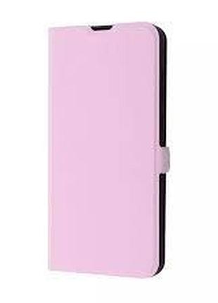 Чохол-книжка case lab для samsung a06 рожевий