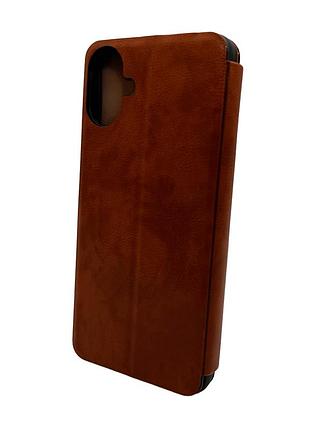 Чохол-книжка book premium leather premium для samsung galaxy a05 коричневий