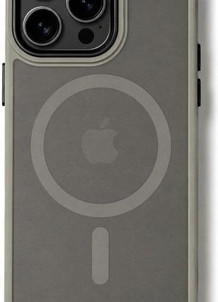 Чохол-накладка case lab nebula ring для iphone 14 pro max сірий
