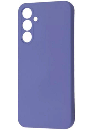 Чохол-накладка silicone case full samsung galaxy s25 елегантний фіолетовий