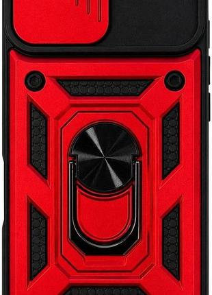 Чохол-накладка armor case захист камери для iphone x/xs червоний