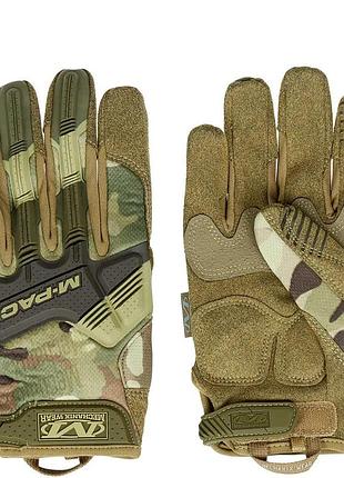 Рукавиці мультикам mechanix m-pact