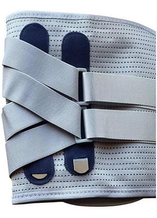 Корсет ортопедичний belt 1094 сірий з чорним xxl