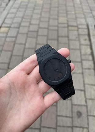 Годинник arabic total black — стильний мінімалістичний чоловічий годинник у чорному кольорі