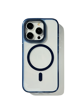 Чохол-накладка case lab premium для iphone 15 pro синій