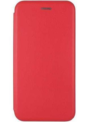 Чохол-книжка case lab leather для samsung galaxy a34 5g червоний