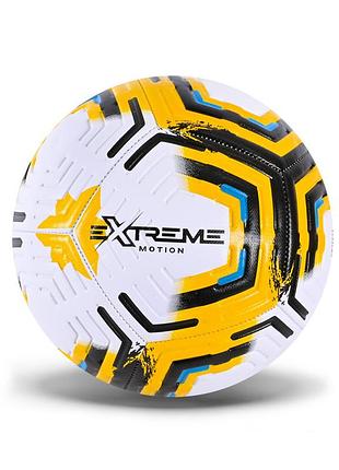Мяч футбольный fb25674(yellow) размер №5, pu 400 грамм
