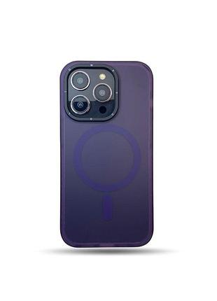 Чохол-накладка case lab frosted для iphone 13 pro фіолетовий (ks000040731)