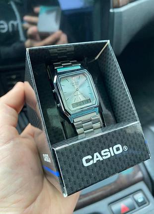 Часы casio aq-230a женский серебристый
