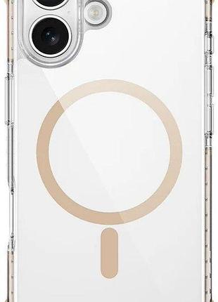 Чохол-накладка wiwu hybrid ultra 3d (hcc-203) для iphone 17 золотий