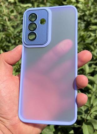 Чохол-накладка case lab nebula захист камери для samsung a35 5g елегантний фіолетовий